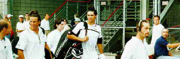 Mark Philippoussis and Patrick Rafter