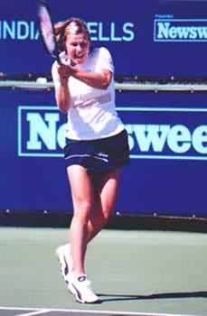 Anke Huber (2000 Indian Wells)