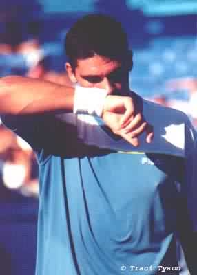 Mark Philippoussis (2000 Mercedes Benz in Los Angeles)