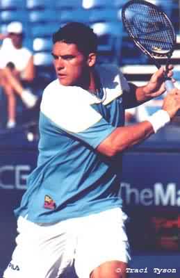 Mark Philippoussis (2000 Mercedes Benz in Los Angeles)