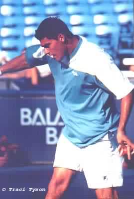 Mark Philippoussis (2000 Mercedes Benz in Los Angeles)