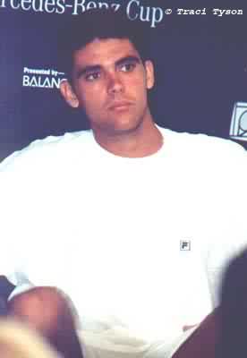 Mark Philippoussis (2000 Mercedes Benz in Los Angeles)