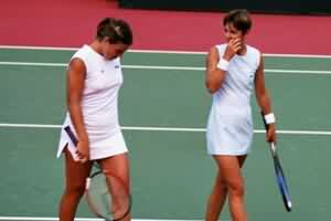 Jennifer Capriati and Dominique van Roost (2000 Montreal)