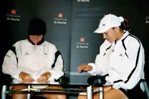 Martina Hingis and Nathalie Tauziat (2000 Montreal)