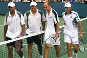 Joshua Eagle, Jens Knippschild, Jeff Tarango, Andrew Florent (2000 US Open)