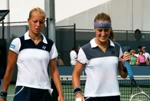 Magdalena Maleeva and Henrieta Nagyova (2000 US Open)