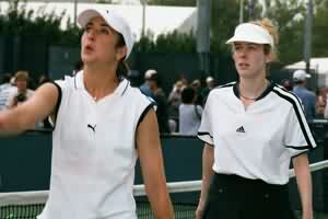 Amy Frazier and Katie Schlukebir (2000 US Open)