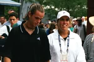 Jennifer Capriati and Xavier Malisse (2000 US Open)