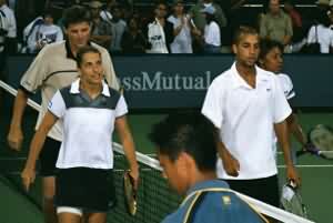 James Blake, Lori McNeil, Jiri Novak, Janette Husarova (2000 US Open)