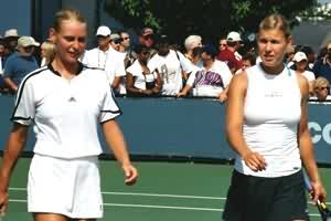 Anke Huber and Barbara Schett (2000 US Open)