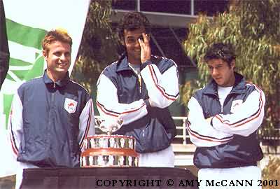 2001 Davis Cup final Opening Ceremony (2001 Davis Cup final)