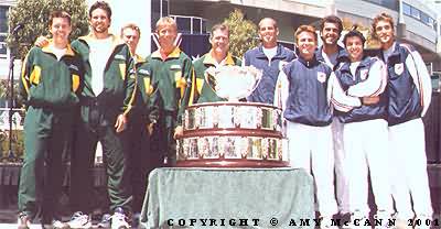 2001 Davis Cup final Opening Ceremony (2001 Davis Cup final)