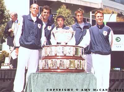 2001 Davis Cup final Opening Ceremony (2001 Davis Cup final)