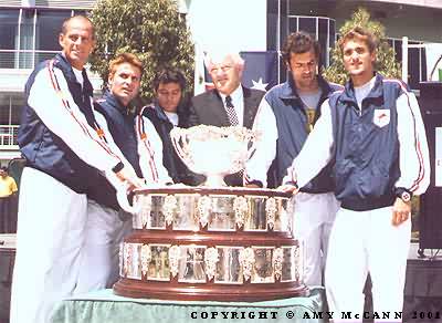 2001 Davis Cup final Opening Ceremony (2001 Davis Cup final)