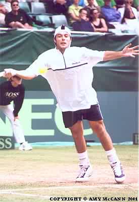 Sebastien Grosjean (2001 Davis Cup final)