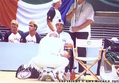 Sebastien Grosjean (2001 Davis Cup final)