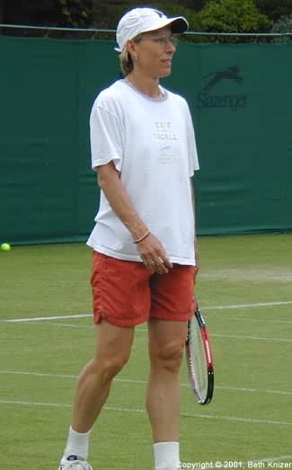 Martina Navratilova (2001 Eastbourne)