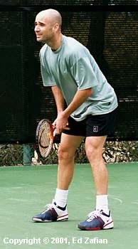 Andre Agassi (2001 Franklin Templeton in Scottsdale)