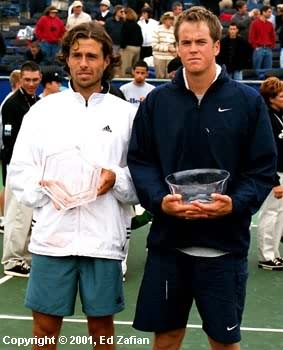 Francisco Clavet and Magnus Norman (2001 Franklin Templeton in Scottsdale)