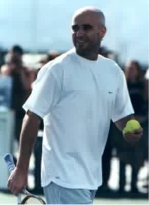 Andre Agassi (2001 Indian Wells)