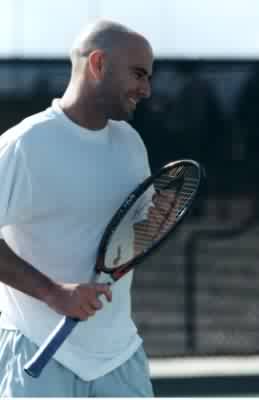 Andre Agassi (2001 Indian Wells)