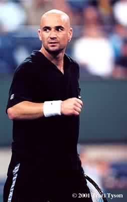 Andre Agassi (2001 Indian Wells)