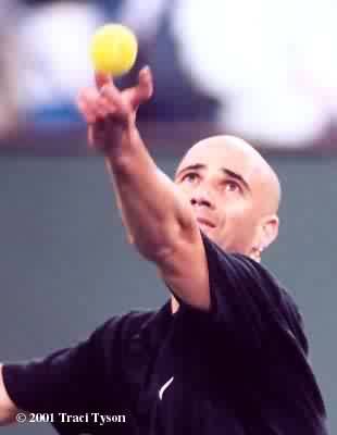 Andre Agassi (2001 Indian Wells)