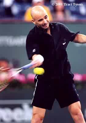 Andre Agassi (2001 Indian Wells)