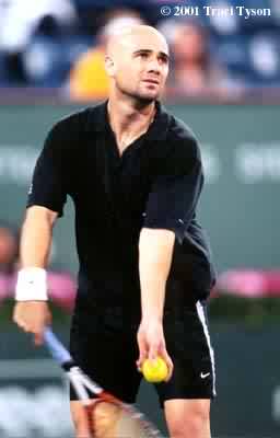 Andre Agassi (2001 Indian Wells)