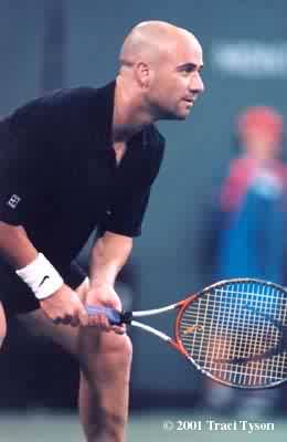 Andre Agassi (2001 Indian Wells)