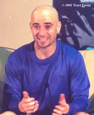 Andre Agassi (2001 Indian Wells)