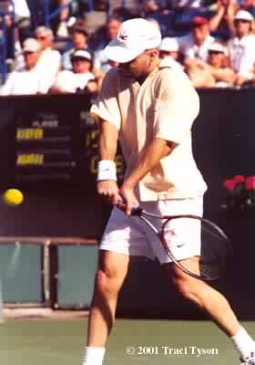 Andre Agassi (2001 Indian Wells)