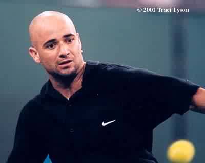 Andre Agassi (2001 Indian Wells)