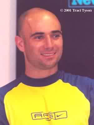 Andre Agassi (2001 Indian Wells)