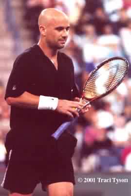 Andre Agassi (2001 Indian Wells)