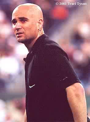 Andre Agassi (2001 Indian Wells)