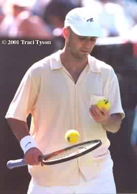 Andre Agassi (2001 Indian Wells)