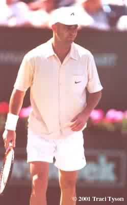 Andre Agassi (2001 Indian Wells)