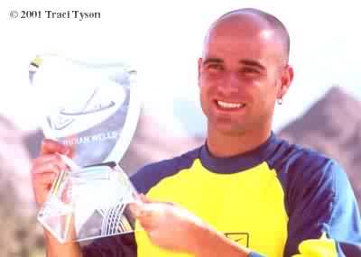 Andre Agassi (2001 Indian Wells)