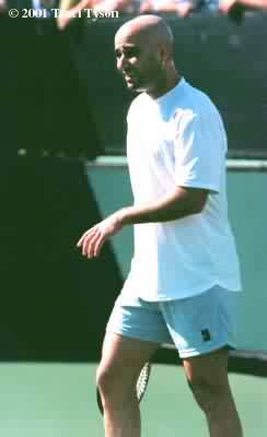 Andre Agassi (2001 Indian Wells)