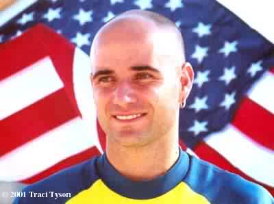 Andre Agassi (2001 Indian Wells)