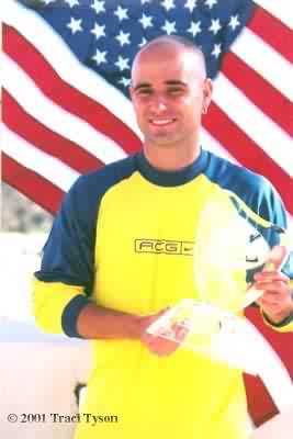 Andre Agassi (2001 Indian Wells)