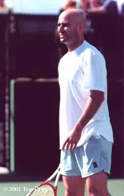 Andre Agassi (2001 Indian Wells)