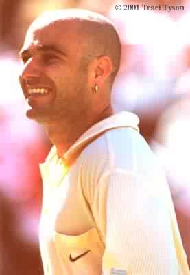 Andre Agassi (2001 Indian Wells)