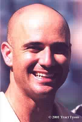 Andre Agassi (2001 Indian Wells)