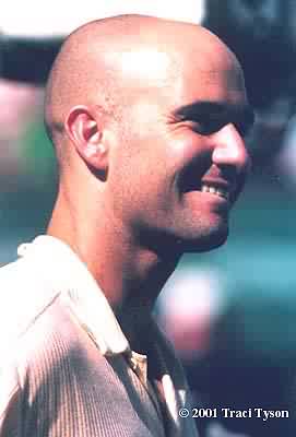 Andre Agassi (2001 Indian Wells)