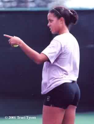 Alexandra Stevenson (2001 Indian Wells)