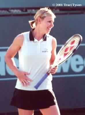 Anke Huber (2001 Indian Wells)