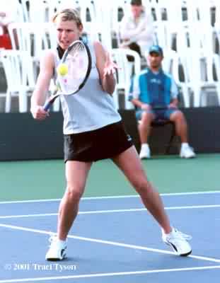 Anke Huber (2001 Indian Wells)