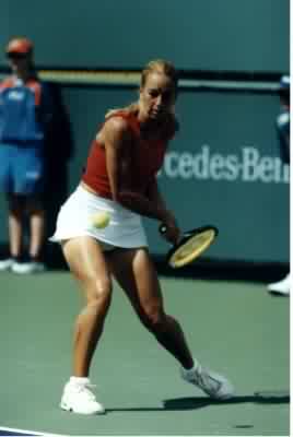 Rossana De Los Rios (2001 Indian Wells)